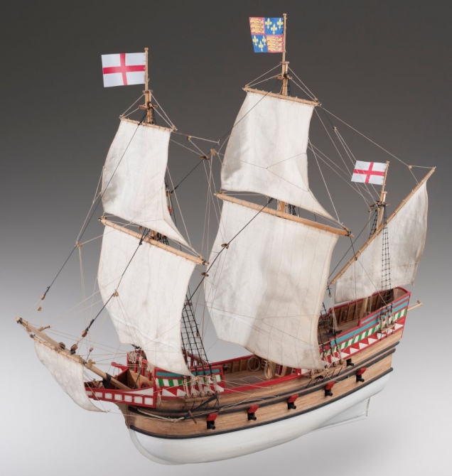 Golden Hind Ship Kit of Sir Francis Drake - Wooden Gifts SOLY